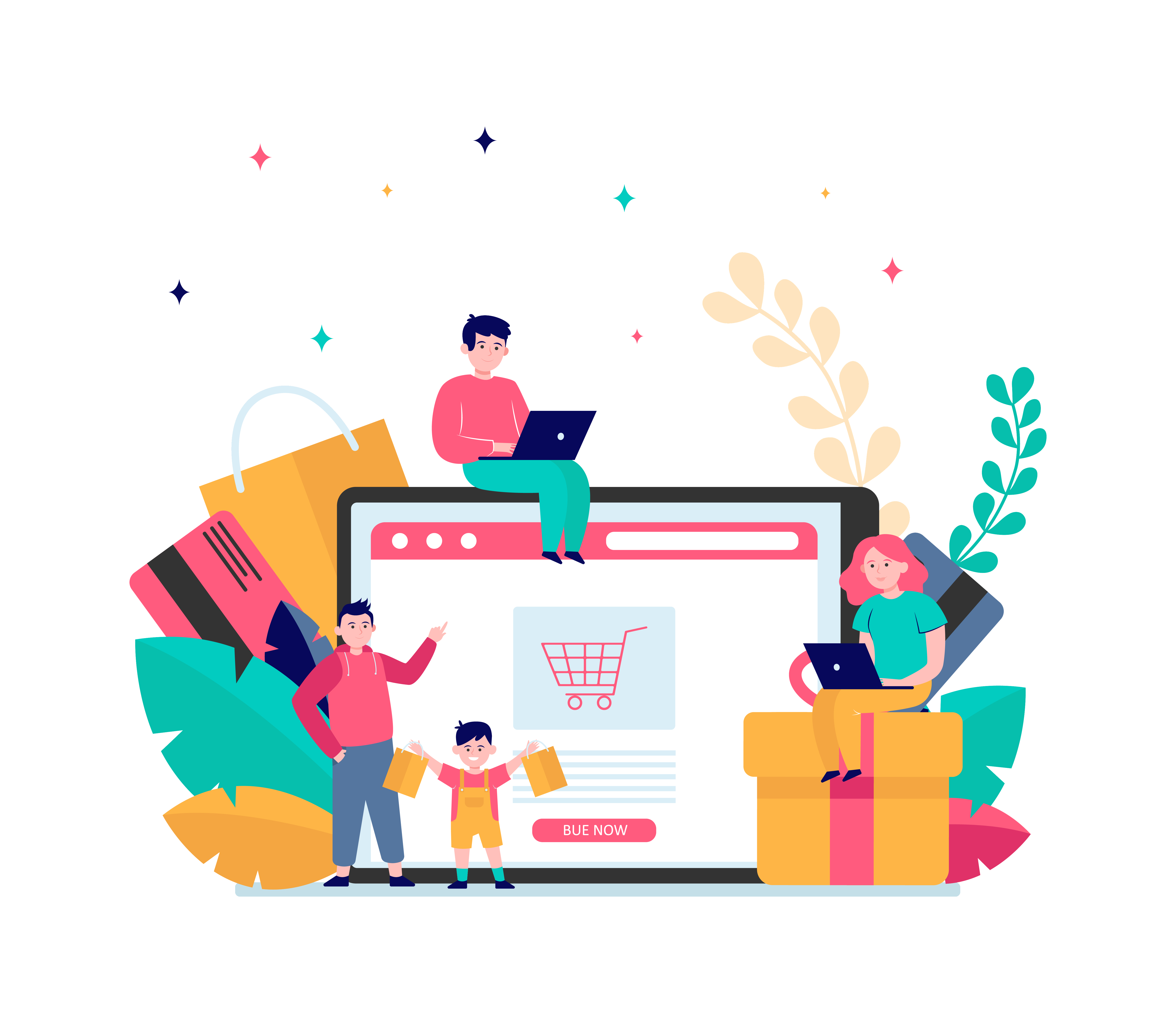 Login Panel Vector